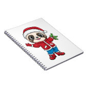 Carnet Sloth en dessin portant Noël (Côté Droit)