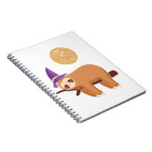 Carnet sloth halloween, halloween sloth (Côté Droit)