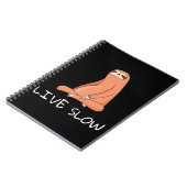 Carnet Sloth Live Lent (Côté gauche)