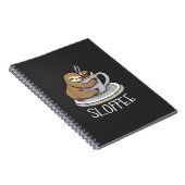 Carnet Sloth Sleep at Cup of Coffee Funny Sloth Sloffee T (Côté Droit)