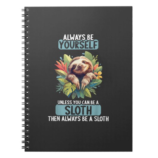 Carnet Sloths Sloth T-Shirt (Devant)