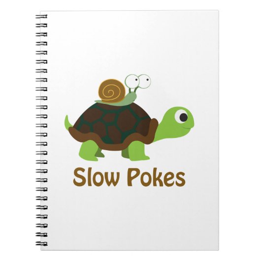 Carnet Slow Pokes (Devant)
