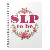 Carnet SLP sera un futur discours Pathologue (Devant)