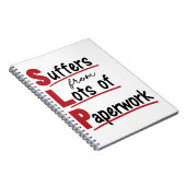 Carnet SLP souffre de beaucoup de papeterie orthophonie t (Côté Droit)
