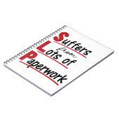 Carnet SLP souffre de beaucoup de papeterie orthophonie t (Côté gauche)