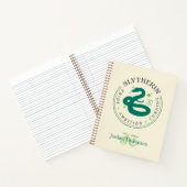 Carnet SLYTHERIN™ Insigne de fierté de la Maison du serpe (Intérieur)