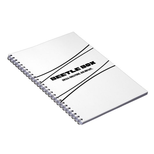 Carnet Small Creature. Big Impact Notebook (Côté Droit)