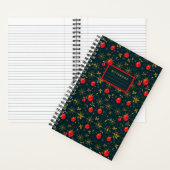 Carnet Small Festive Christmas Notebook - Red Ornaments (À l'intérieur)