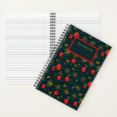 Carnet Small Festive Christmas Notebook - Red Ornaments (À l'intérieur)