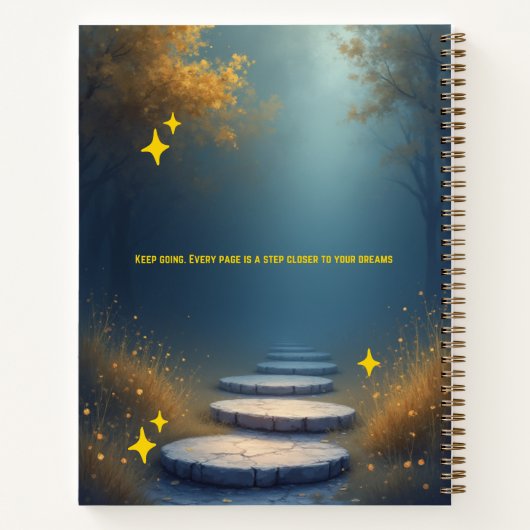 Carnet Small Steps, Big Dreams – Inspirational Notebook (Dos)