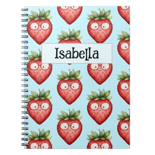 Carnet Smart Fraise (Devant)