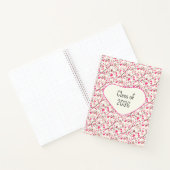 Carnet Smart Owls with Pink Blossoms, (Intérieur)