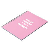 Carnet Smart woman for Trump (Côté gauche)