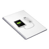 Carnet Smartphone chargeant de la banque de puissance (Côté Droit)