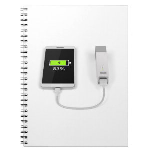 Carnet Smartphone chargeant de la banque de puissance
