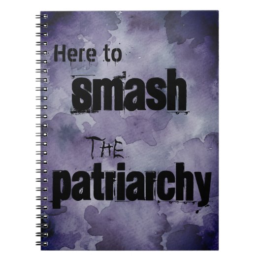 Carnet Smash le patriarcat (Devant)