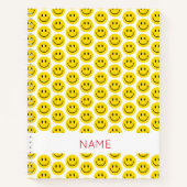Carnet Smile Face Motif Nom Artist Sketchbook Fun (Devant)
