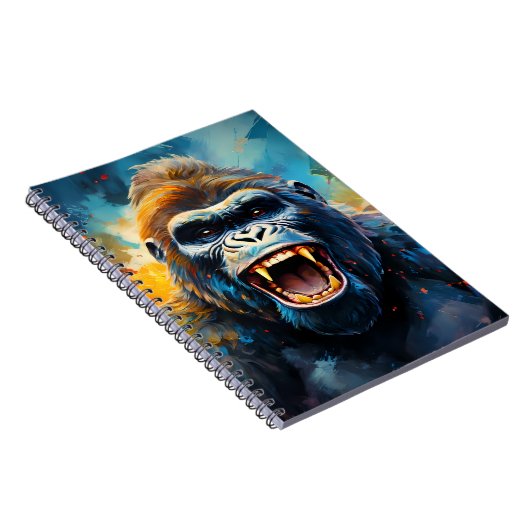 Carnet Smiling gorilla (Côté Droit)