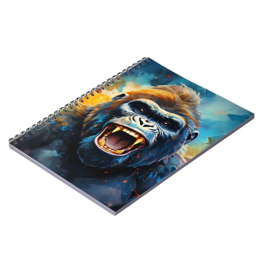 Carnet Smiling gorilla (Côté gauche)