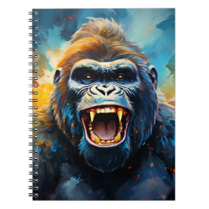 Carnet Smiling gorilla