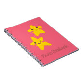 Carnet Smiling Stars Spiral Photo Notebook (Côté Droit)