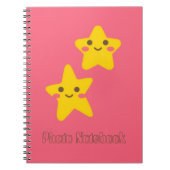 Carnet Smiling Stars Spiral Photo Notebook (Devant)