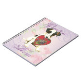 Carnet Smooth Fox Terrier Heart Maman (Côté gauche)