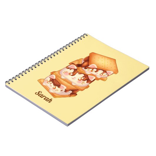 Carnet S'more Chocolate Cats (Côté gauche)