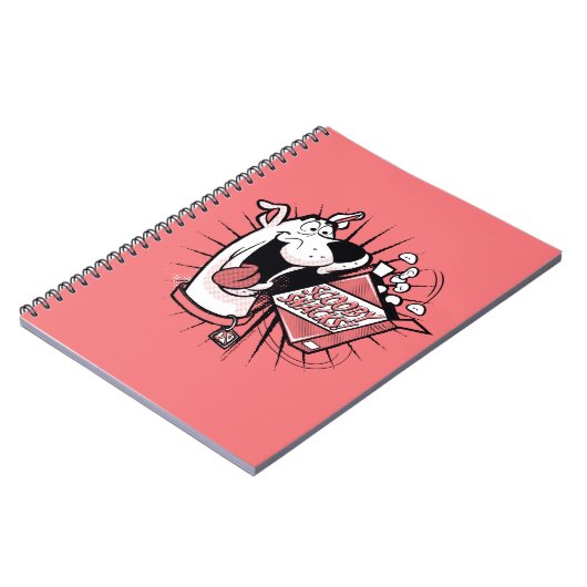 Carnet Snacks Scooby Doo demi-teinte Scooby (Côté gauche)