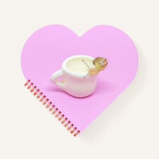 Carnet Snail and coffee cup