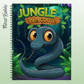 Carnet Snake Cute reptile Jungle Welcome Serpent Design🐍