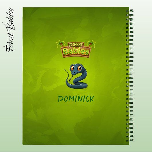 Carnet Snake Cute reptile Jungle Welcome Serpent Design🐍