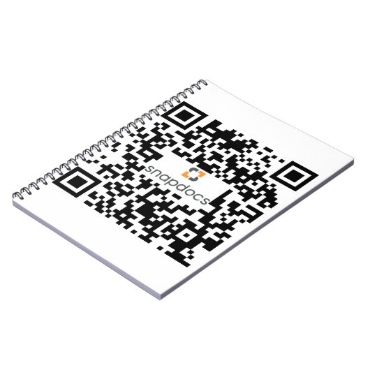 Carnet snapdocs qr-code (Côté gauche)