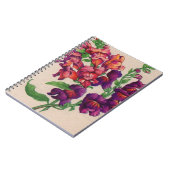 Carnet snapdragons (Côté gauche)