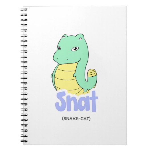 Carnet Snat (Serpent + Chat) Carnet/Journal (Devant)