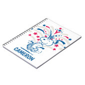 Carnet Snoopy 4 juillet Danse (Côté gauche)