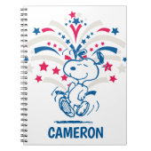 Carnet Snoopy 4 juillet Danse (Devant)
