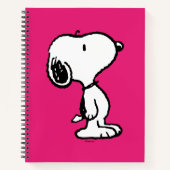 Carnet Snoopy Black & Magenta Motif (Devant)
