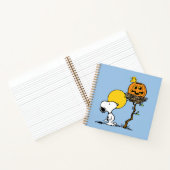 Carnet Snoopy & Bois Nid Avec Jack O'Lantern (Intérieur)