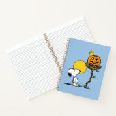 Carnet Snoopy & Bois Nid Avec Jack O'Lantern (Intérieur)