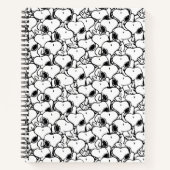 Carnet Snoopy Classic Comics Pattern (Devant)