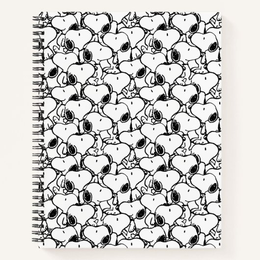 Carnet Snoopy Classic Comics Pattern (Devant)