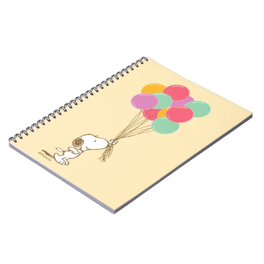 Carnet Snoopy et Balloons (Côté gauche)