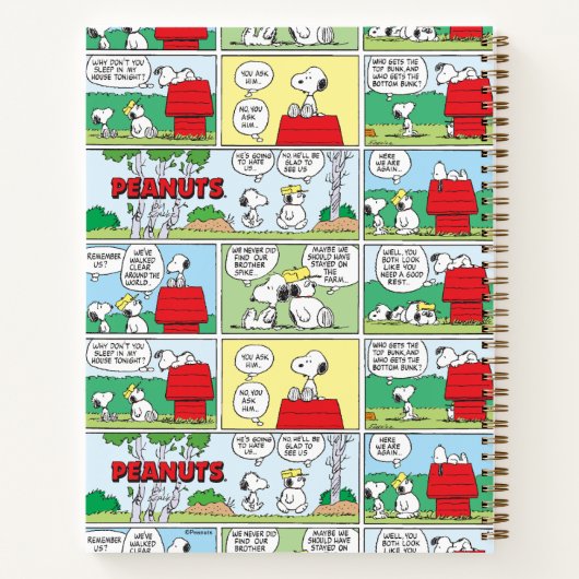 Carnet Snoopy et ses frères Andy & Olaf (Dos)