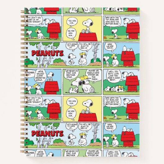 Carnet Snoopy et ses frères Andy & Olaf (Devant)
