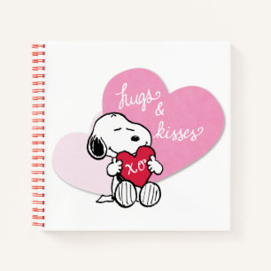 Carnet Snoopy Hugs & Kisses