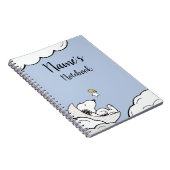 Carnet Snoopy Note Book Name Title (Côté Droit)