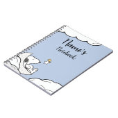Carnet Snoopy Note Book Name Title (Côté gauche)