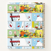 Carnet Snoopy Sled Riding Food Dish (Dos)