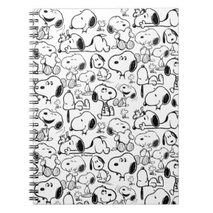 Carnet Snoopy Smile Giggle Lauder Motif